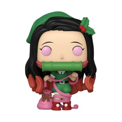 FUNKO FUNKO POP! PLUS DEMON SLAYER NEZUKO KAMADO HOLIDAY VER. BOBBLE HEAD FIGURE