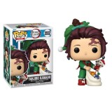 FUNKO POP! DEMON SLAYER TANJIRO KAMADO HOLIDAY BOBBLE HEAD FIGURE FUNKO