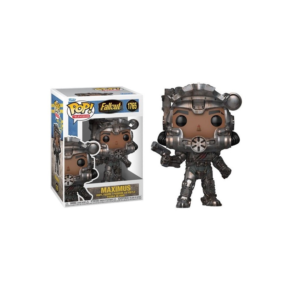 FUNKO FUNKO POP! TELEVISION FALLOUT MAXIMUS BOBBLE HEAD PVC FIGURE