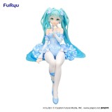 FURYU HATSUNE MIKU FLOWER FAIRY NEMOPHILA PAIL BLUE VER. NOODLE STOPPER FIGURE STATUE