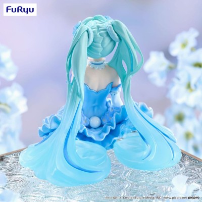 FURYU HATSUNE MIKU FLOWER FAIRY NEMOPHILA PAIL BLUE VER. NOODLE STOPPER FIGURE STATUE