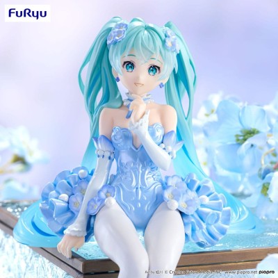 HATSUNE MIKU FLOWER FAIRY NEMOPHILA PAIL BLUE NOODLE STOPPER FIGURE STATUA FURYU