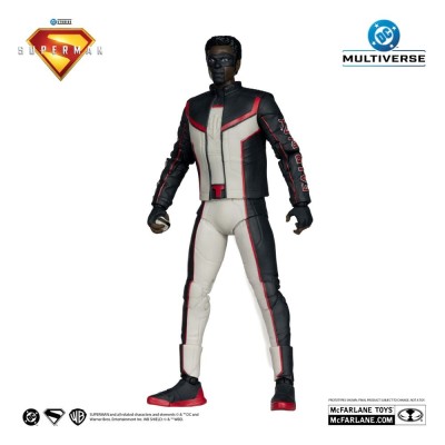 DC MULTIVERSE SUPERMAN MOVIE 2025 MR. TERRIFIC DELUXE RED PLATINUM ACTION FIGURE MC FARLANE