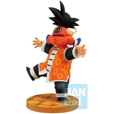 DRAGON BALL SON GOKU & GRANDPA ICHIBANSHO STATUA FIGURE BANDAI
