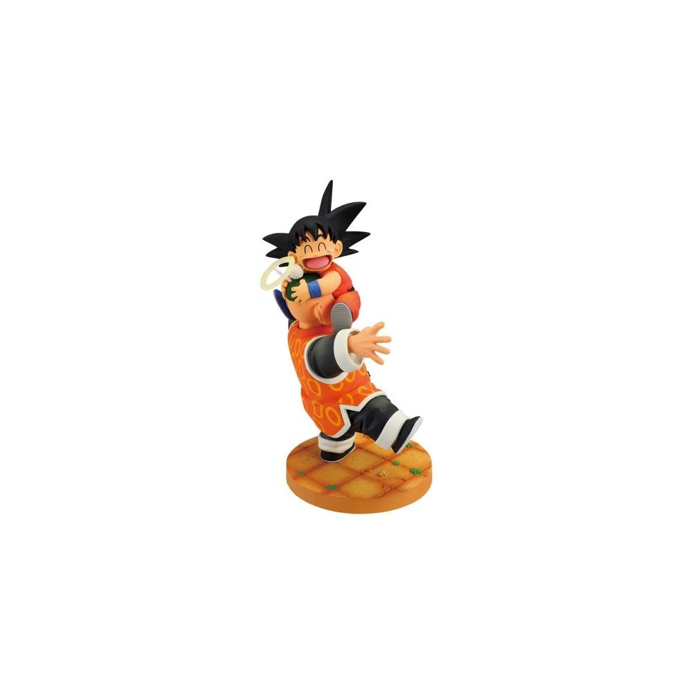 BANDAI DRAGON BALL SON GOKU & GRANDPA ICHIBANSHO DRAGON HISTORY II PVC STATUE FIGURE