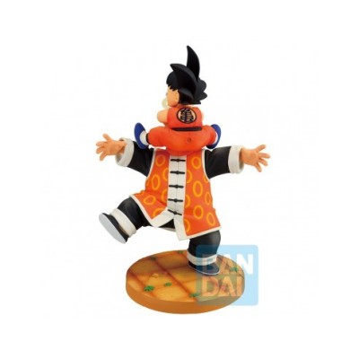 DRAGON BALL SON GOKU & GRANDPA ICHIBANSHO STATUA FIGURE BANDAI