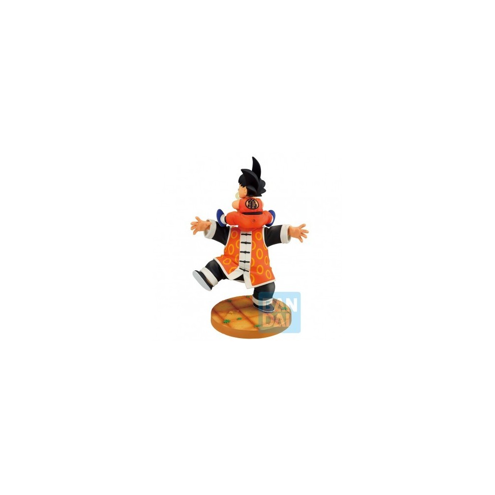 BANDAI DRAGON BALL SON GOKU & GRANDPA ICHIBANSHO DRAGON HISTORY II PVC STATUE FIGURE