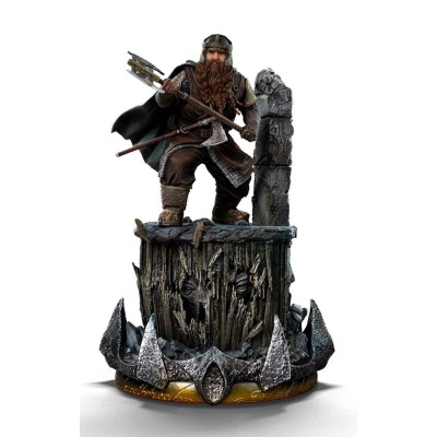 IL SIGNORE DEGLI ANELLI GIMLI UNLEASHED ART SCALE 1/10 STATUA FIGURE IRON STUDIOS