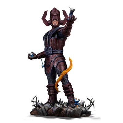 IRON STUDIOS FANTASTIC FOUR GALACTUS BATTLE DIORAMA DEMI ART SCALE 1/20 STATUE FIGURE