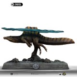 JURASSIC WORLD REBIRTH SPINOSAURUS ICONS STATUA IN RESINA FIGURE IRON STUDIOS