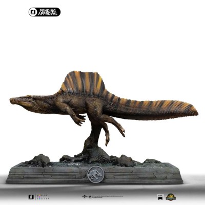 IRON STUDIOS JURASSIC WORLD REBIRTH SPINOSAURUS ICONS SERIES RESIN STATUE FIGURE