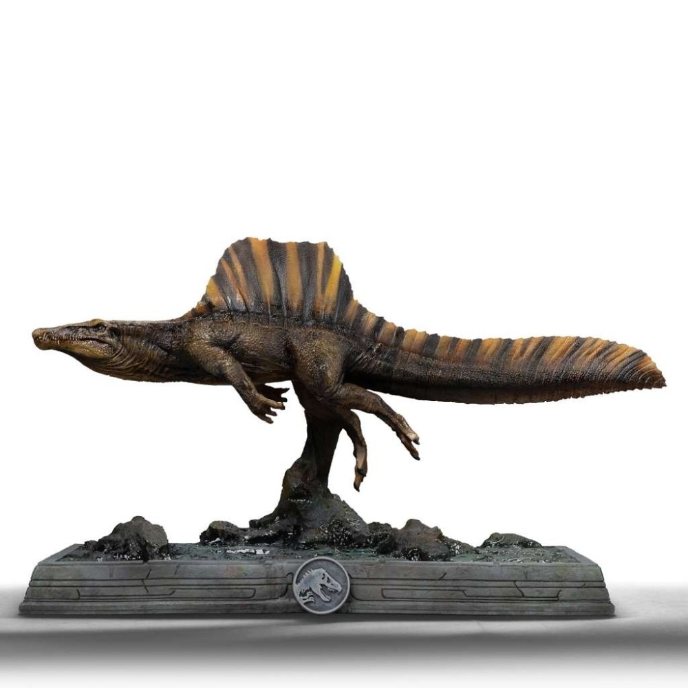 IRON STUDIOS JURASSIC WORLD REBIRTH SPINOSAURUS ICONS SERIES RESIN STATUE FIGURE
