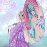 SAKAMI MERCHANDISE HATSUNE MIKU PAPER-PARASOL