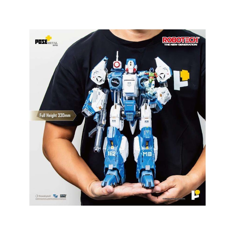 TOYNAMI ROBOTECH THE NEW GEN. POSE + METAL SERIES 1/28 VAF-6C COMBAT ALPHA ACTION FIGURE