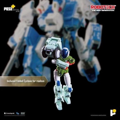 TOYNAMI ROBOTECH THE NEW GEN. POSE + METAL SERIES 1/28 VAF-6C COMBAT ALPHA ACTION FIGURE