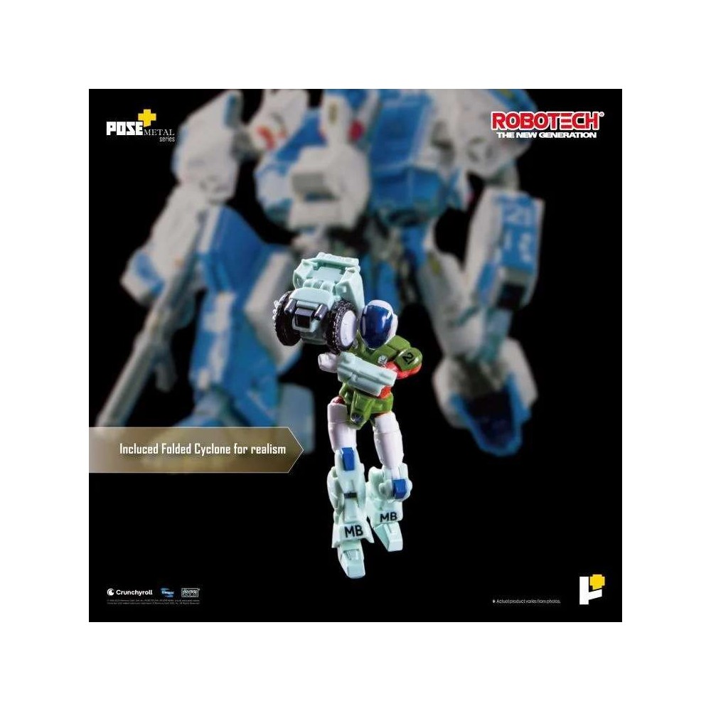 TOYNAMI ROBOTECH THE NEW GEN. POSE + METAL SERIES 1/28 VAF-6C COMBAT ALPHA ACTION FIGURE