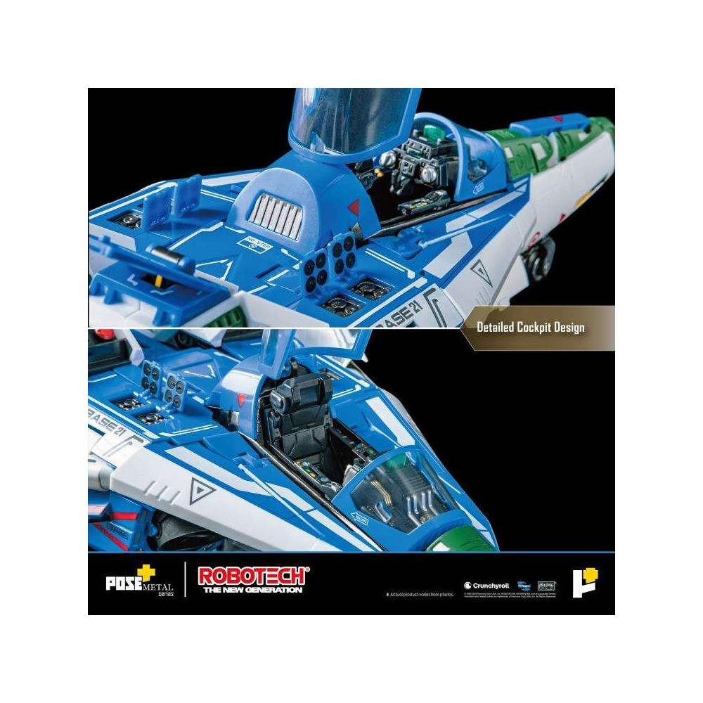 TOYNAMI ROBOTECH THE NEW GEN. POSE + METAL SERIES 1/28 VAF-6C COMBAT ALPHA ACTION FIGURE