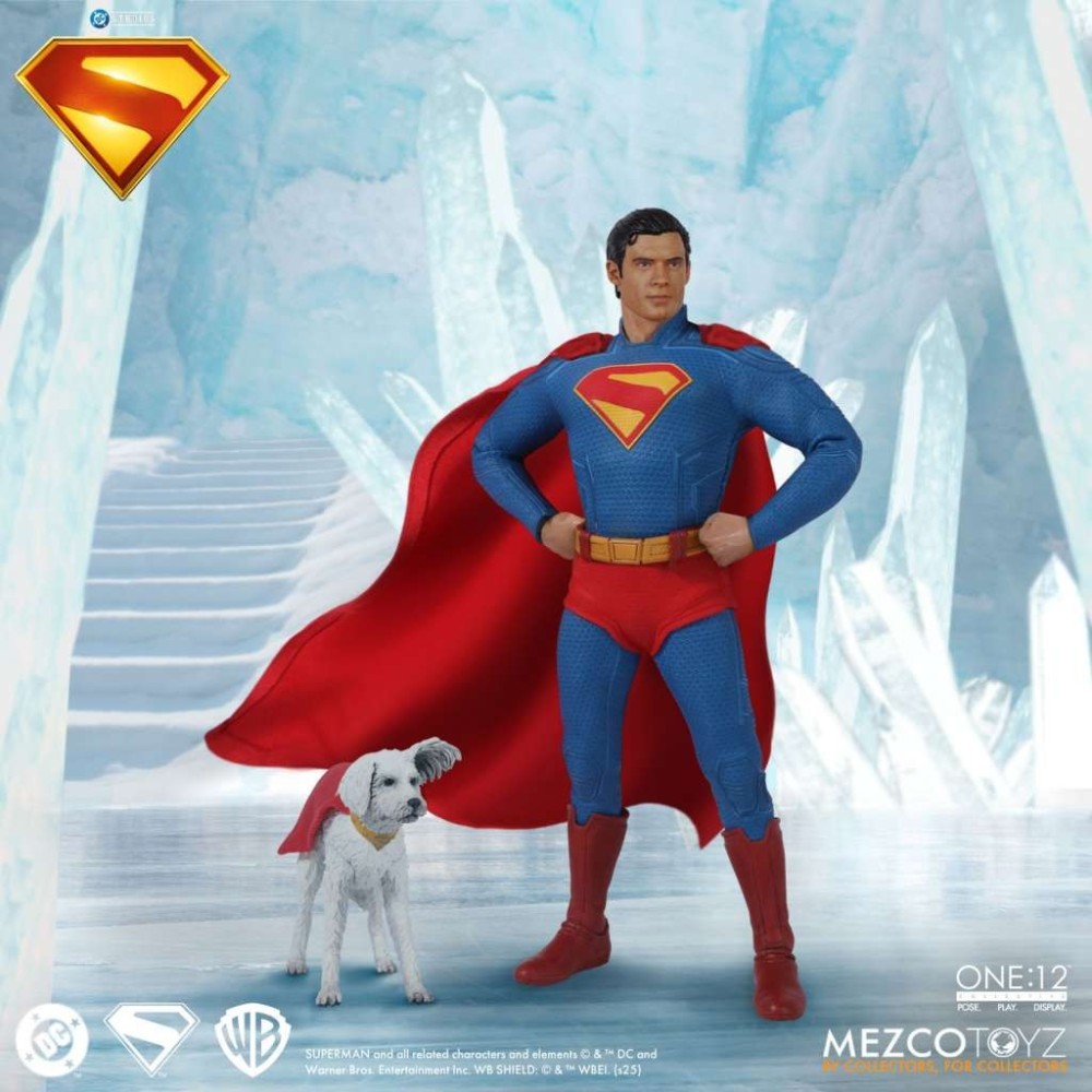 SUPERMAN 2025 MOVIE ONE:12 COLLECTIVE ACTION FIGURE MEZCO TOYS