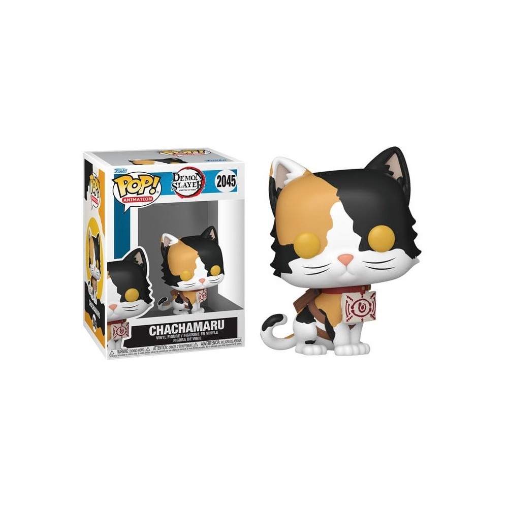 FUNKO FUNKO POP! ANIMATION DEMON SLAYER CHACHAMARU PVC BOBBLE HEAD FIGURE