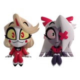 YOUTOOZ HAZBIN HOTEL CHARLIE AND VAGGIE MONITOR BUDDIEZ VINYL FIGURES