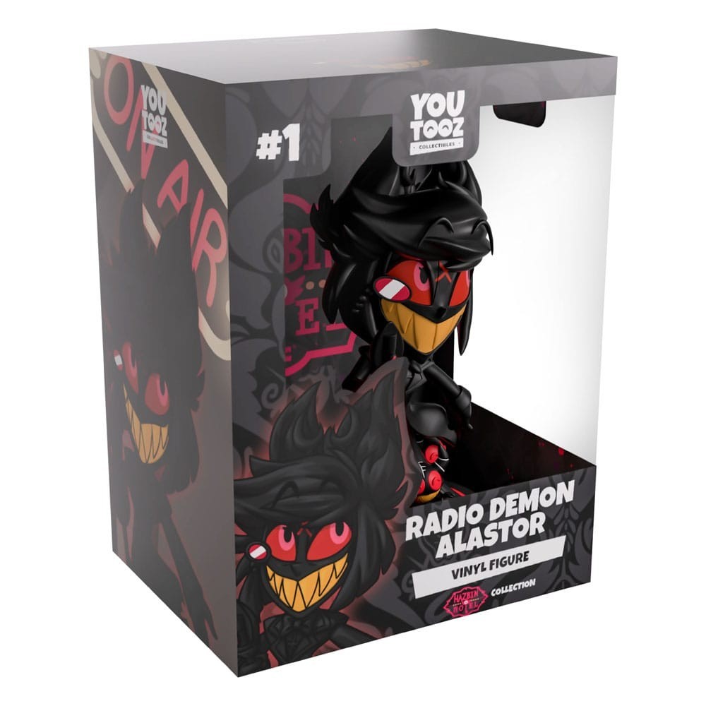 HAZBIN HOTEL RADIO DEMON ALASTOR VINYL FIGURE YOUTOOZ