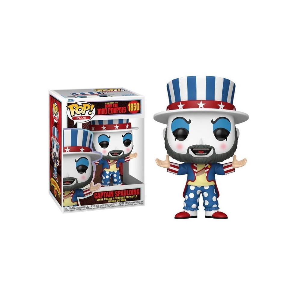 FUNKO POP! THE HOUSE OF 1000 CORPSES CAPTAIN SPAULDING BOBBLE HEAD FIGURE FUNKO