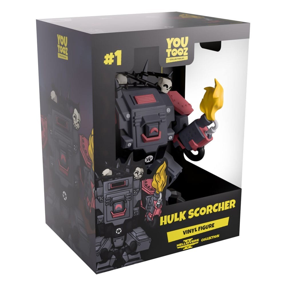 HELLDIVERS 2 HULK SCORCHER VINYL FIGURE STATUA YOUTOOZ