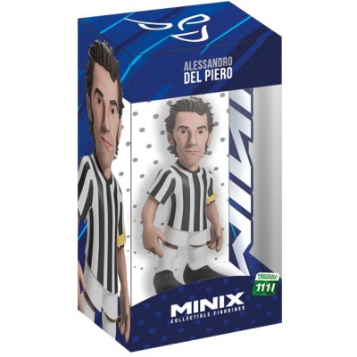 NOBLE COLLECTIONS ALESSANDRO DEL PIERO JUVENTUS MINIX COLLECTIBLE FIGURINE FIGURE