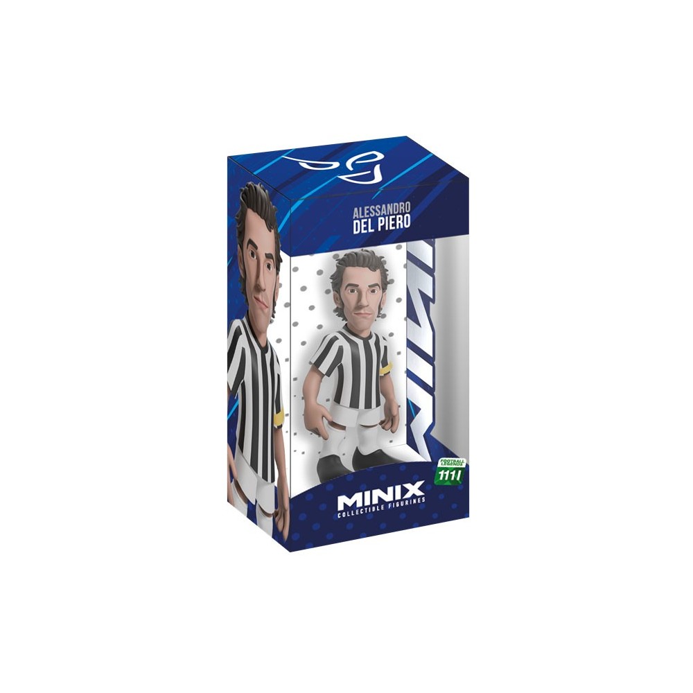 NOBLE COLLECTIONS ALESSANDRO DEL PIERO JUVENTUS MINIX COLLECTIBLE FIGURINE FIGURE