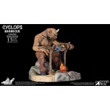 RAY HARRYHAUSEN CYCLOPS BARBECUE DIORAMA STATUA IN RESINA FIGURE STAR ACE