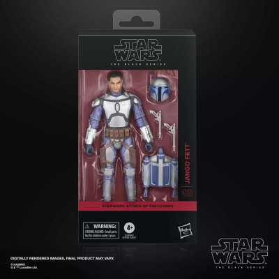 STAR WARS THE BLACK SERIES JANGO FETT ACTION FIGURE HASBRO