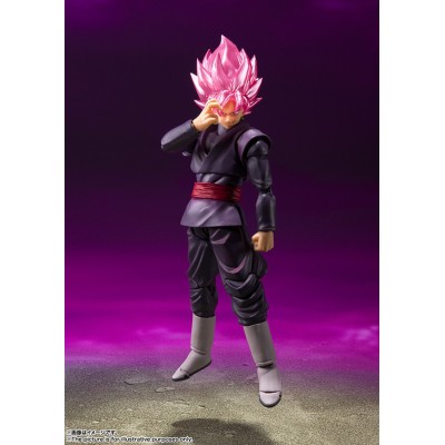 DRAGON BALL SUPER GOKU BLACK SUPER SAIYAN ROSE S.H. FIGUARTS ACTION FIGURE BANDAI