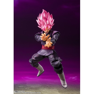 BANDAI DRAGON BALL SUPER GOKU BLACK SUPER SAIYAN ROSE S.H. FIGUARTS SERIES PVC ACTION FIGURE