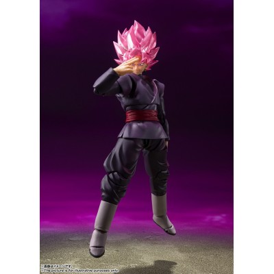 DRAGON BALL SUPER GOKU BLACK SUPER SAIYAN ROSE S.H. FIGUARTS ACTION FIGURE BANDAI