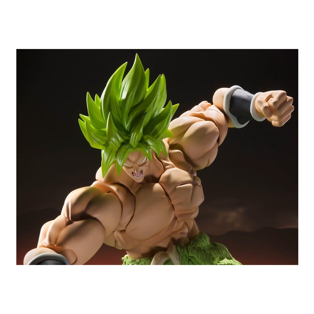 BANDAI DRAGON BALL SUPER SAIYAN BROLY FULL POWER S.H. FIGUARTS PVC REISSUE ACTION FIGURE