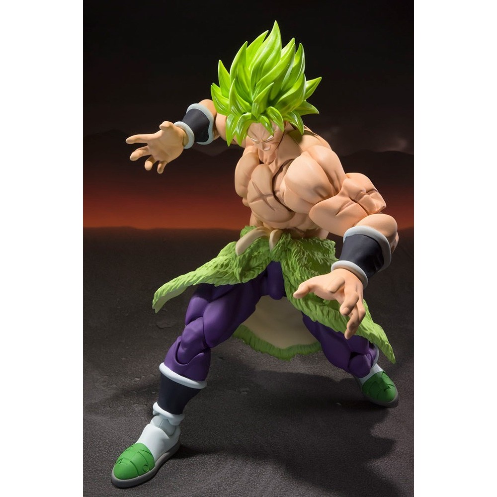 BANDAI DRAGON BALL SUPER SAIYAN BROLY FULL POWER S.H. FIGUARTS PVC REISSUE ACTION FIGURE