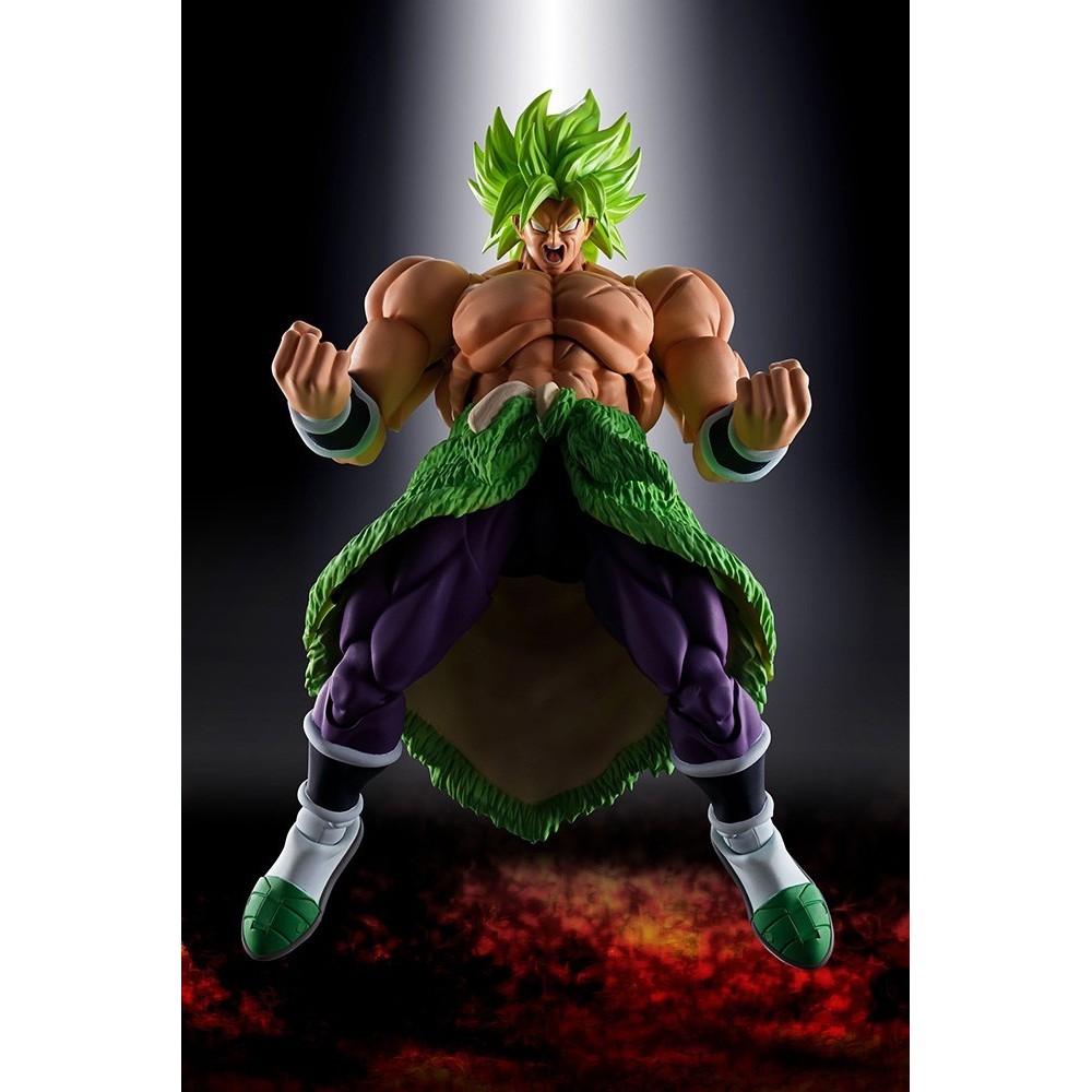 BANDAI DRAGON BALL SUPER SAIYAN BROLY FULL POWER S.H. FIGUARTS PVC REISSUE ACTION FIGURE