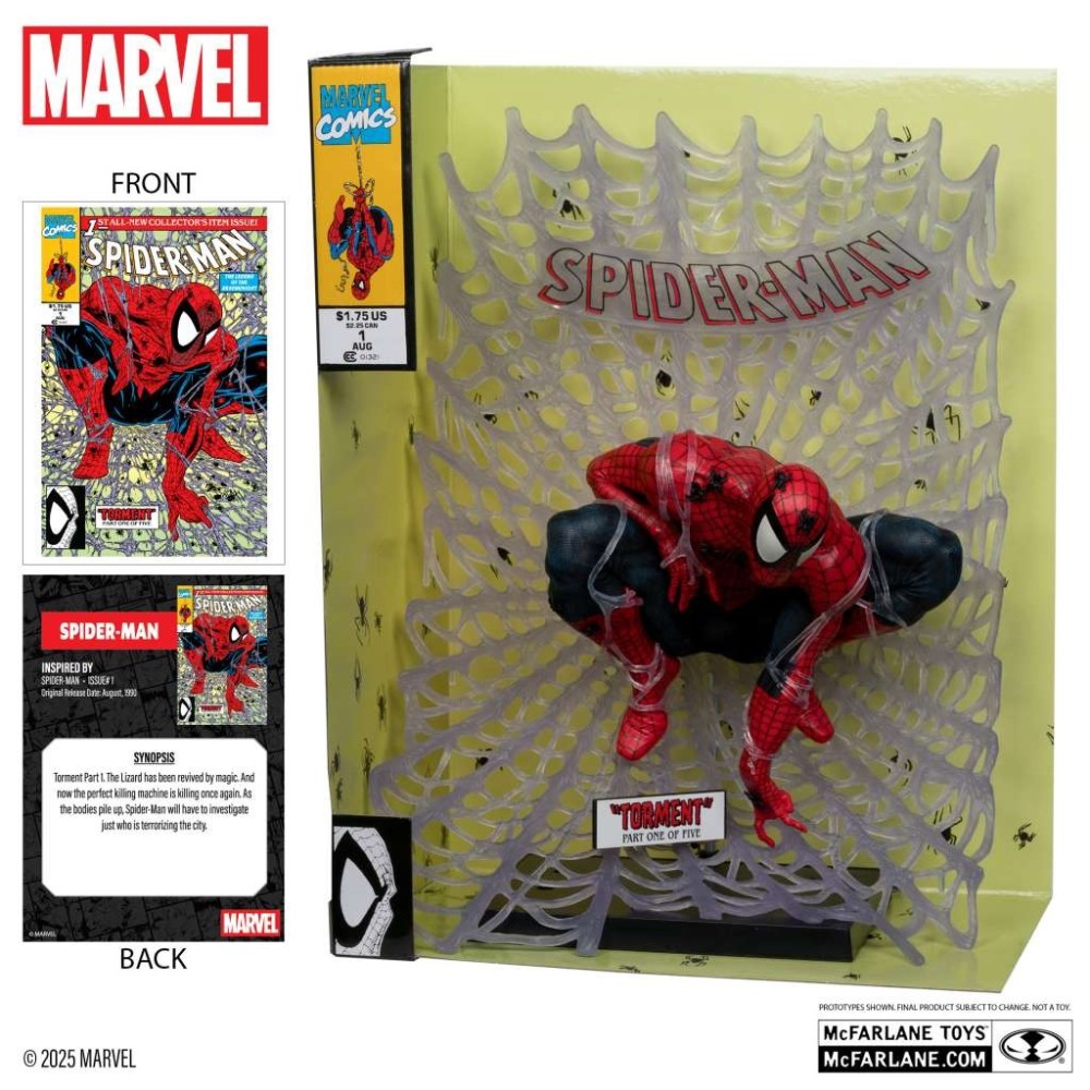 MARVEL COLLECTION PVC STATUE SPIDER-MAN (SPIDER-MAN 1) 1/6 STATUA FIGURE MC FARLANE