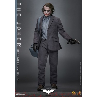THE DARK KNIGHT MOVIE MASTERPIECE THE JOKER BANK ROBBER VER. 30CM ACTION FIGURE HOT TOYS