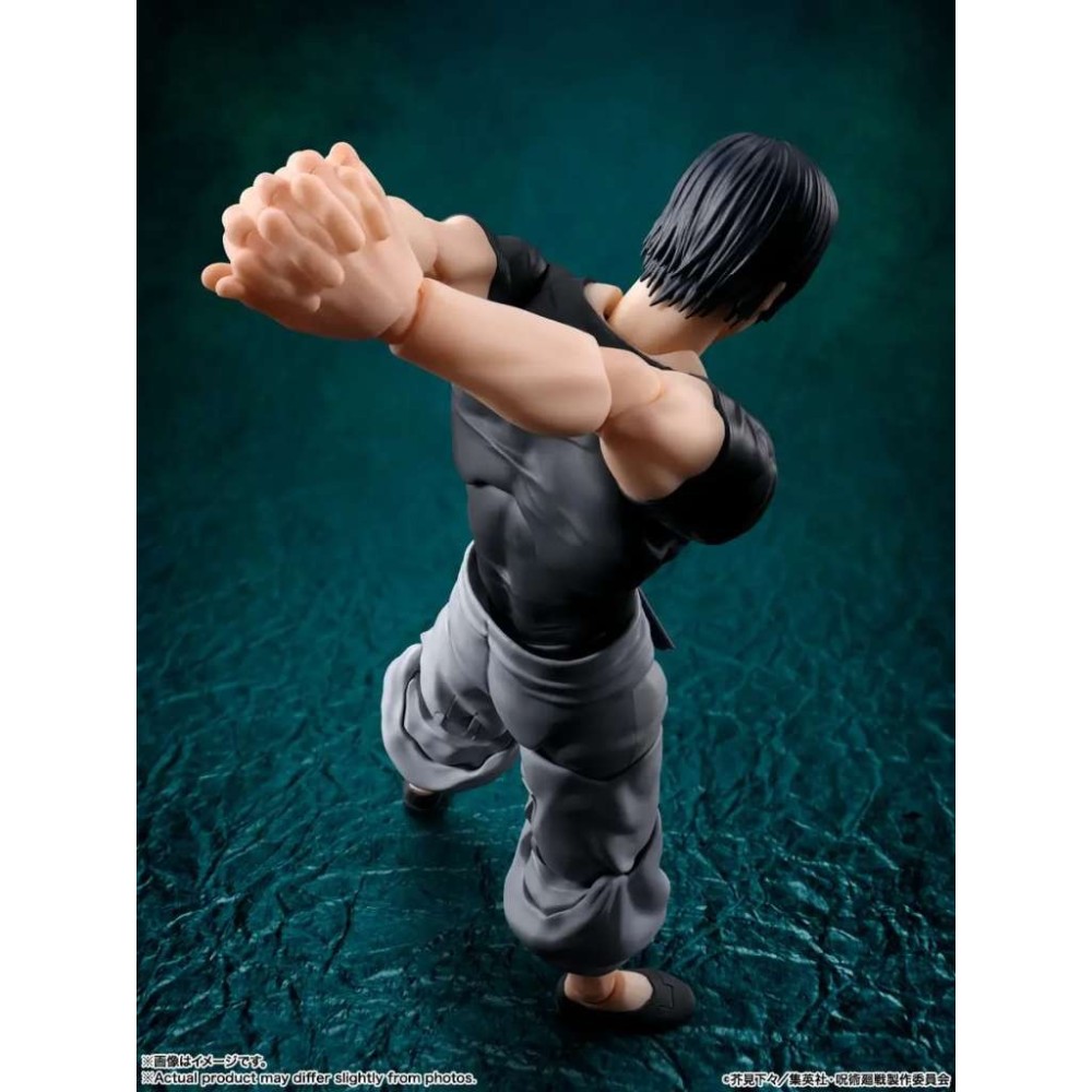 BANDAI JUJUTSU KAISEN TOJI FUSHIGURO S.H. FIGUARTS SERIES PVC ACTION FIGURE