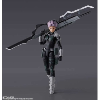 BANDAI KAIJU NO.8 SH FIGUARTS GEN NARUMI PVC ACTION FIGURE