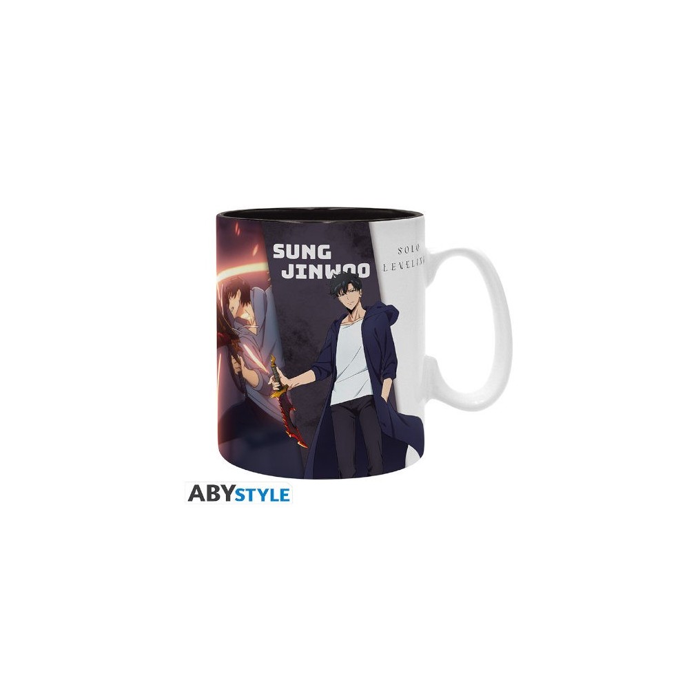 ABYSTYLE SOLO LEVELING SUNG JINWOO VS IGRIS CERAMIC MUG 460ML