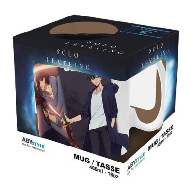 SOLO LEVELING SUNG JINWOO VS IGRIS TAZZA IN CERAMICA 460ML ABYSTYLE