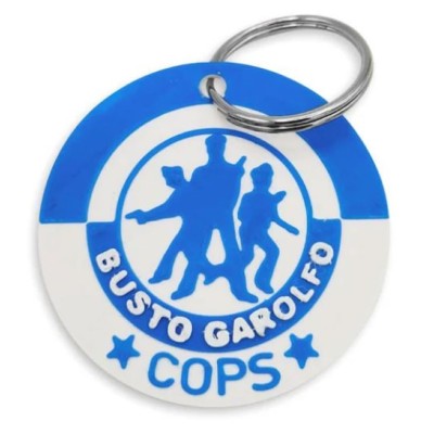MYAGG TEL CHI EL TELUN BUSTO GAROLFO COPS KEYCHAIN