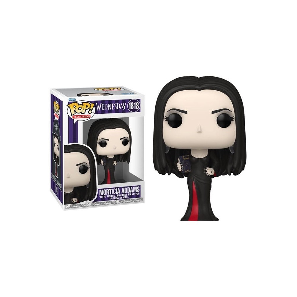 FUNKO POP! WEDNESDAY MORTICIA ADDAMS BOBBLE HEAD FIGURE FUNKO