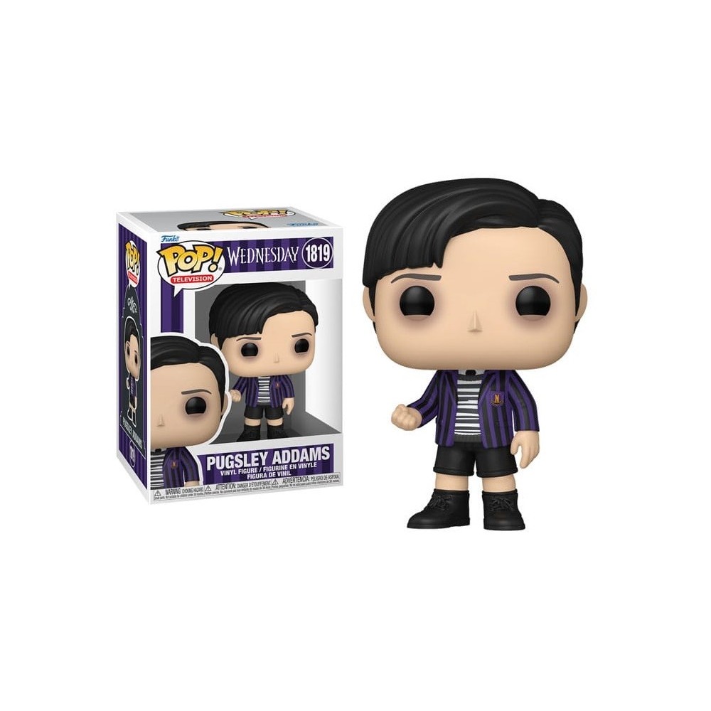 FUNKO POP! WEDNESDAY PUGSLEY ADDAMS BOBBLE HEAD FIGURE FUNKO