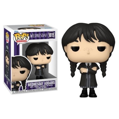 FUNKO FUNKO POP! TELEVISION WEDNESDAY MERCOLEDI ADDAMS PVC BOBBLE HEAD FIGURE