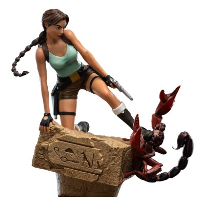 WETA TOMB RAIDER LARA CROFT THE RUINS OF REVELATION DIORAMA STATUE 21CM FIGURE