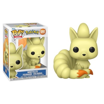 FUNKO FUNKO POP! GAMES POKEMON NINETALES PVC BOBBLE HEAD