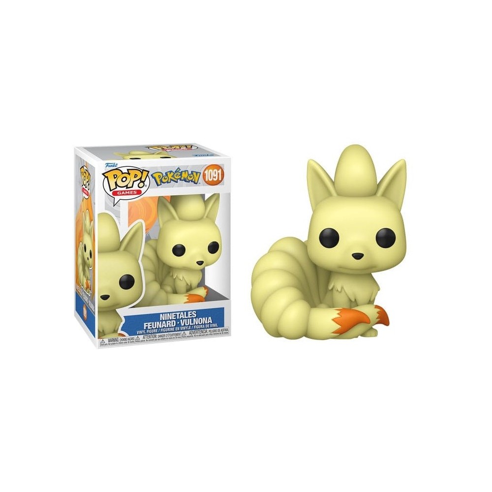 FUNKO FUNKO POP! GAMES POKEMON NINETALES PVC BOBBLE HEAD